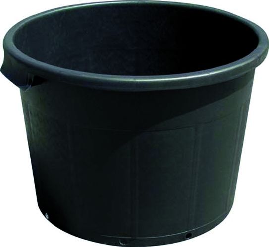 Vaso TONDO basso con manici laterali